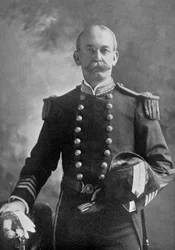 Charles Dwight Sigsbee, officier de marine américain, 1898