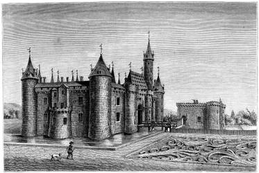 Château de Marcoussis, Paris, France, XVIIe siècle, 1849