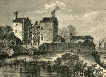 Chelsea Water-Works, en 1750, vers 1876