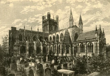 Cathédrale de Chester, 1898
