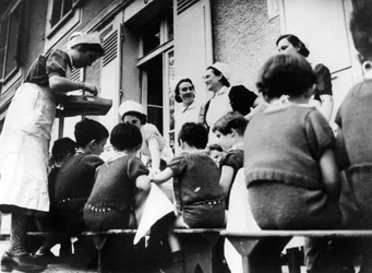 Enfants sous la tutelle du ministère de la Santé, France, Seconde Guerre mondiale, 1940-1944