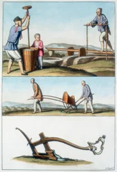 Agriculture chinoise, 1825-1835