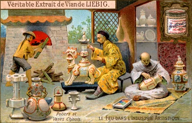 Céramiques chinoises, vers 1900
