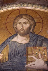 Mosaïque de Jésus Pantocrator, Istanbul, Turquie