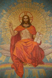 Christ en majesté - Église de Saint-Alphonse Liguori, Rome, Italie
