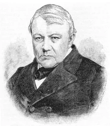 Christian Friedrich Schönbein, chimiste allemand, vers 1898