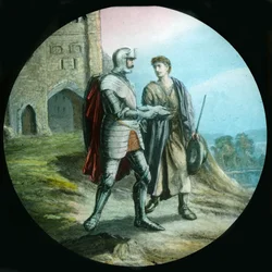 Chrétien et Espoir quittant Vanity Fair, vers 1910