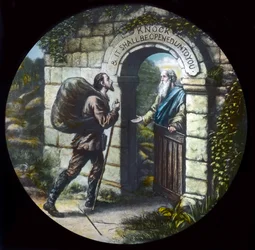 Chrétien à la porte