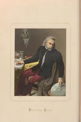 Christophe Colomb. De : Hombres y mujeres celebres de todos los tiempos par Juan Landa, 1875-187