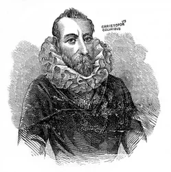 Christophe Colomb, explorateur et commerçant italien, vers 1872