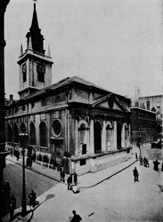 Église Saint-Laurent, Jewry, City de Londres, vers 1910
