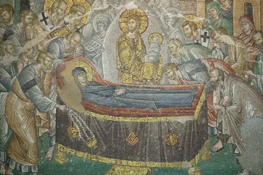 Église Saint-Sauveur-in-Chora. La Dormition de la Vierge, Istanbul, Turquie