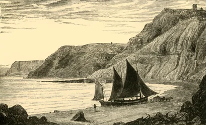 Falaises près de Whitby, 1898