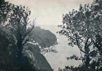 Clovelly - Vue depuis Hobby Drive, 1895
