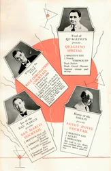 Recettes de cocktails, vers 1935