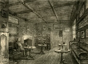 Salle de café à St. John