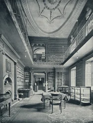 Bibliothèque du Collège : La partie centrale, 1926