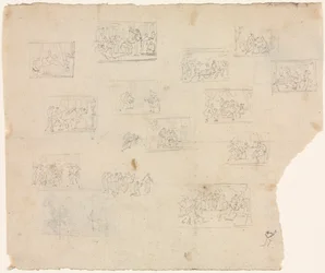 Croquis de composition d