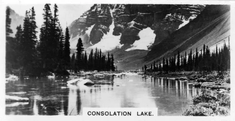 Lac Consolation, Alberta, Canada, vers 1920s