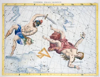 Constellations de Persée et Andromède, 1729