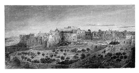 Couvent de la Nativité, Bethléem, vers 1888