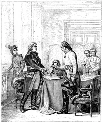 Convention après la bataille de Marengo, Italie, 15 juin 1800, 1882-1884