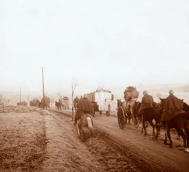 Convoi, Génicourt, nord de la France
