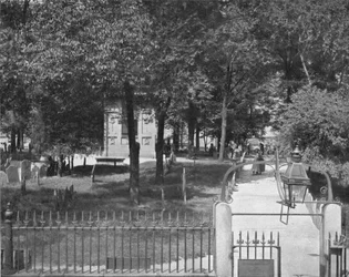 Cimetière de Copps Hill, Boston, USA