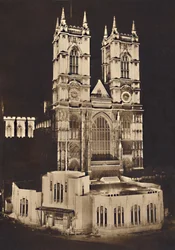 Éclairage de couronnement - Abbaye de Westminster, 1937