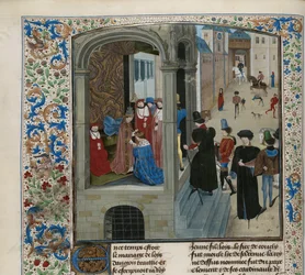 Couronnement de Charles VI de France, vers 1470-1475.
