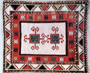 Tapis Cosaque, District de Fachralo, Caucase