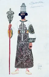 Costume pour Sarastro, 1913