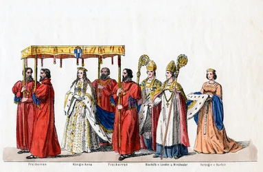 Costumes pour la pièce de Shakespeare, Henry VIII, XIXe siècle