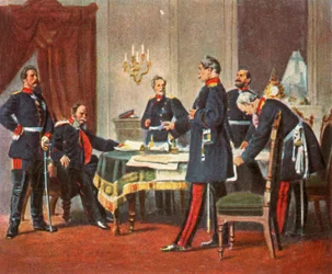 Conseil de guerre à Versailles