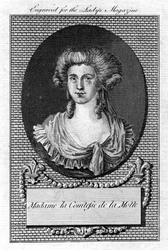 Comtesse de la Motte, fin 18e siècle