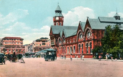 Marché Crawford, Bombay, Inde, début du 20ème siècle