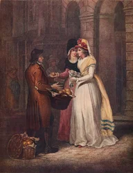 Les cris de Londres, 3e planche, Douces oranges de Chine, 1794, 1911