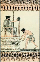 Crésus, dernier roi de Lydie vers 560 av. J.-C.