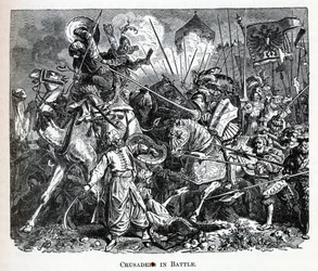 Croisés en bataille, 1882