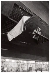 Dirigeable Zeppelin de la marine allemande endommagé, Première Guerre mondiale, 1914-1918 1933