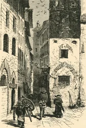 Maison de Dante, Florence, 1890
