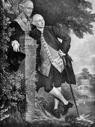David Garrick 1717-1779, acteur anglais, dramaturge, directeur de théâtre et producteur, 1905