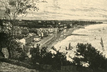 Dawlish, depuis Lea Mount, 1898