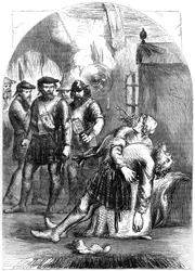 Mort de Mac Ian, le massacre de Glencoe, 1692, 19ème siècle