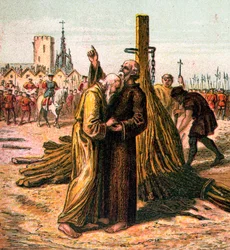 Mort de Ridley et Latimer, 1555, vers 1850