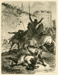 Mort de Simon De Montfort, 1218, 1890