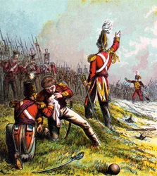 Mort de Sir John Moore, 1809, vers les années 1850