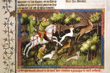 Chasse au cerf, 15ème siècle