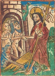 Descente aux limbes, vers 1490
