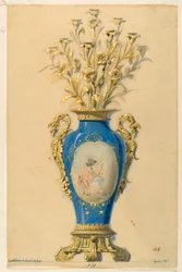 Conception pour un candélabre